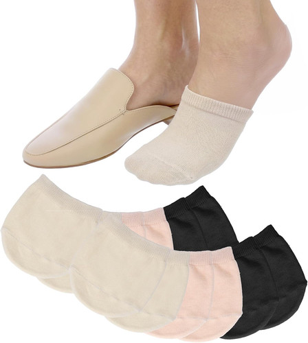 Pairs women show toe - 6-pairs, women's